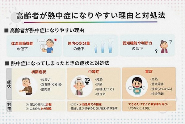 高齢者が熱中症になりやすい理由 注意すべき症状と室内での予防策